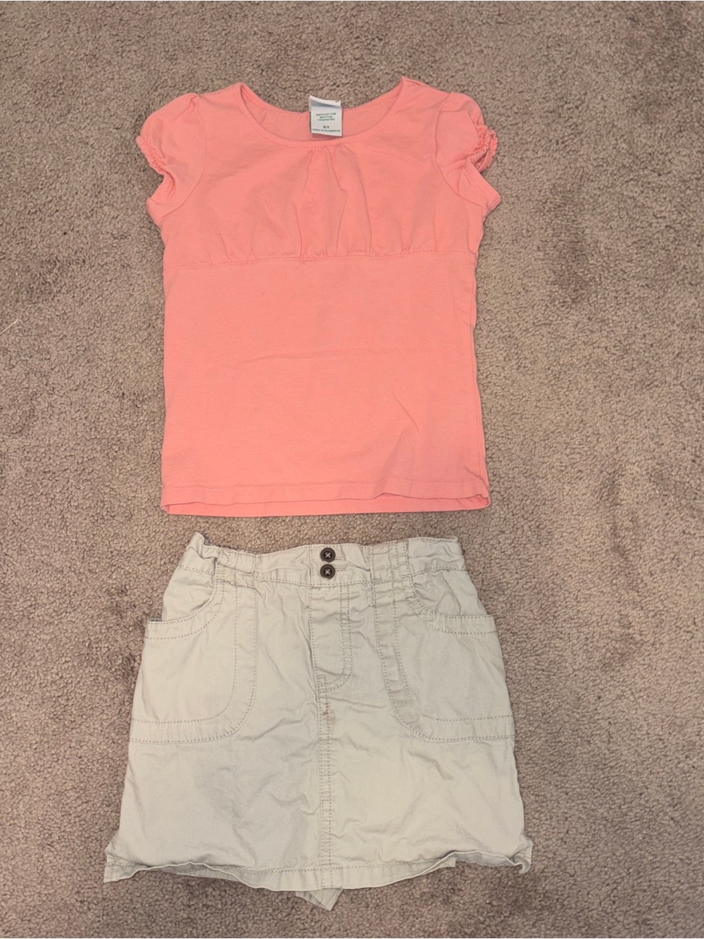 Girl’s Shirt & Skort Set 5T